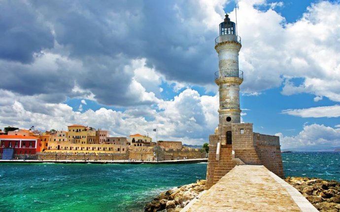 Egyptian Lighthouse, Chania - Greekguide.com