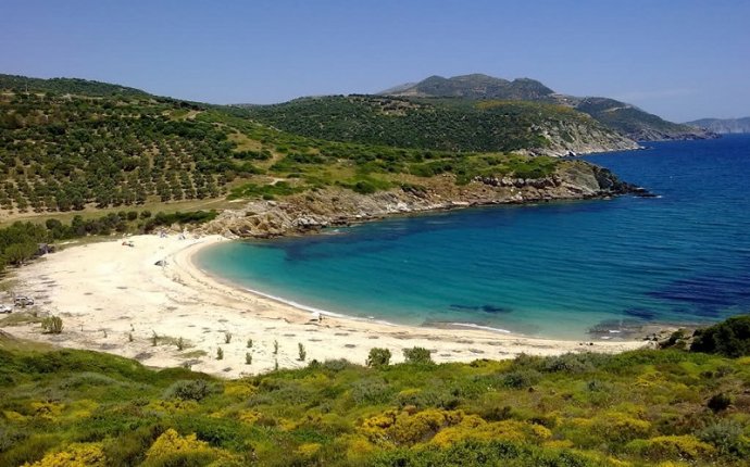 Euboea is the second largest island in Greece. It s separated with