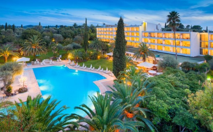 Ionian Park Hotel, Gouvia, Corfu, Greece. Book Ionian Park Hotel