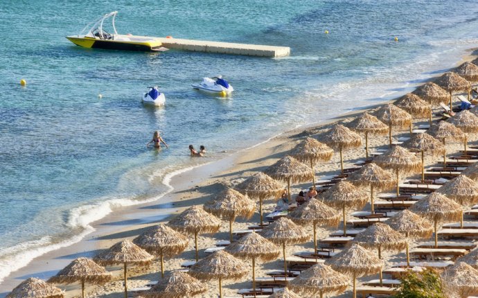 Kalafatis Beach, the beach of Kalafatis on the island of Mykonos