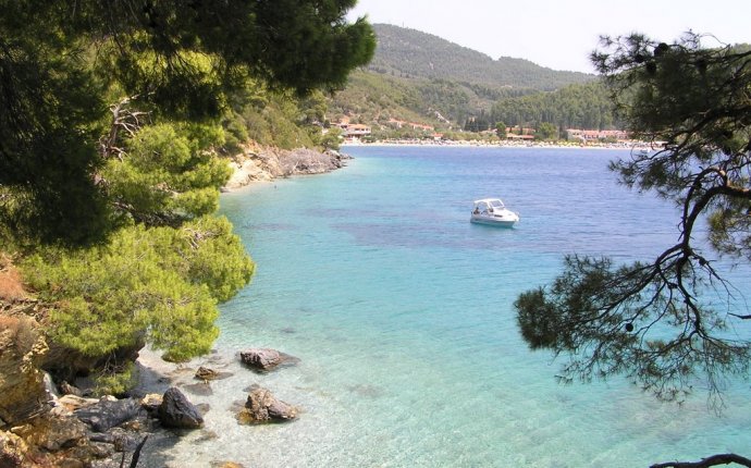 Kastani beach, Skopelos-Greece Photo from Glossa in Skopelos