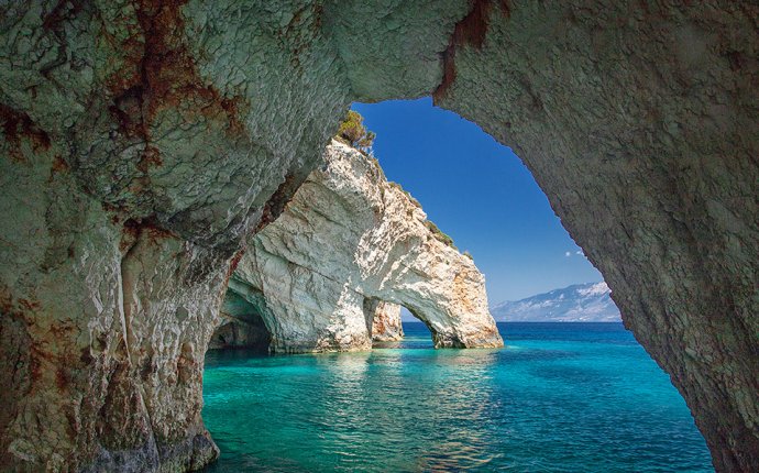 The Incredible Blue Caves of Greece - Greece Is