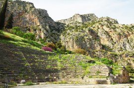Delphi Theatre Central Greece Attractions