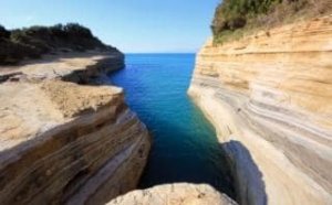 Erosion at the Coast, Sidari, Corfu