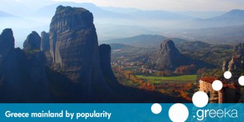 Greece popular mainland destinations
