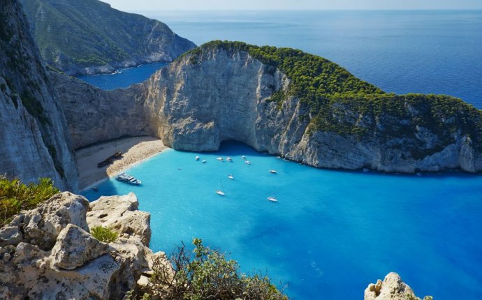 Naked beaches in Greece