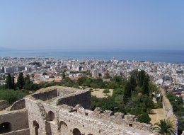 Patra, Greece from the fortress