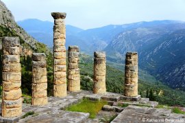 Temple of Apollo Delphi Central Greece Attractions