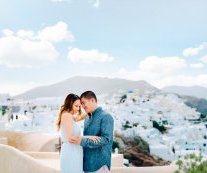 wedding santorini images 2015 Honeymoon Photo Session in Santorini Greece